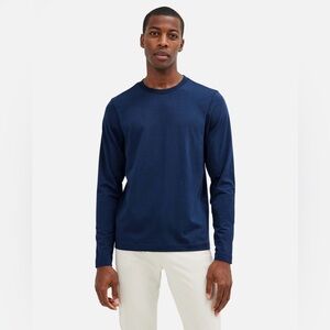 Rhône Excellent Long Sleeve Blue Navy Shirt Top XXL